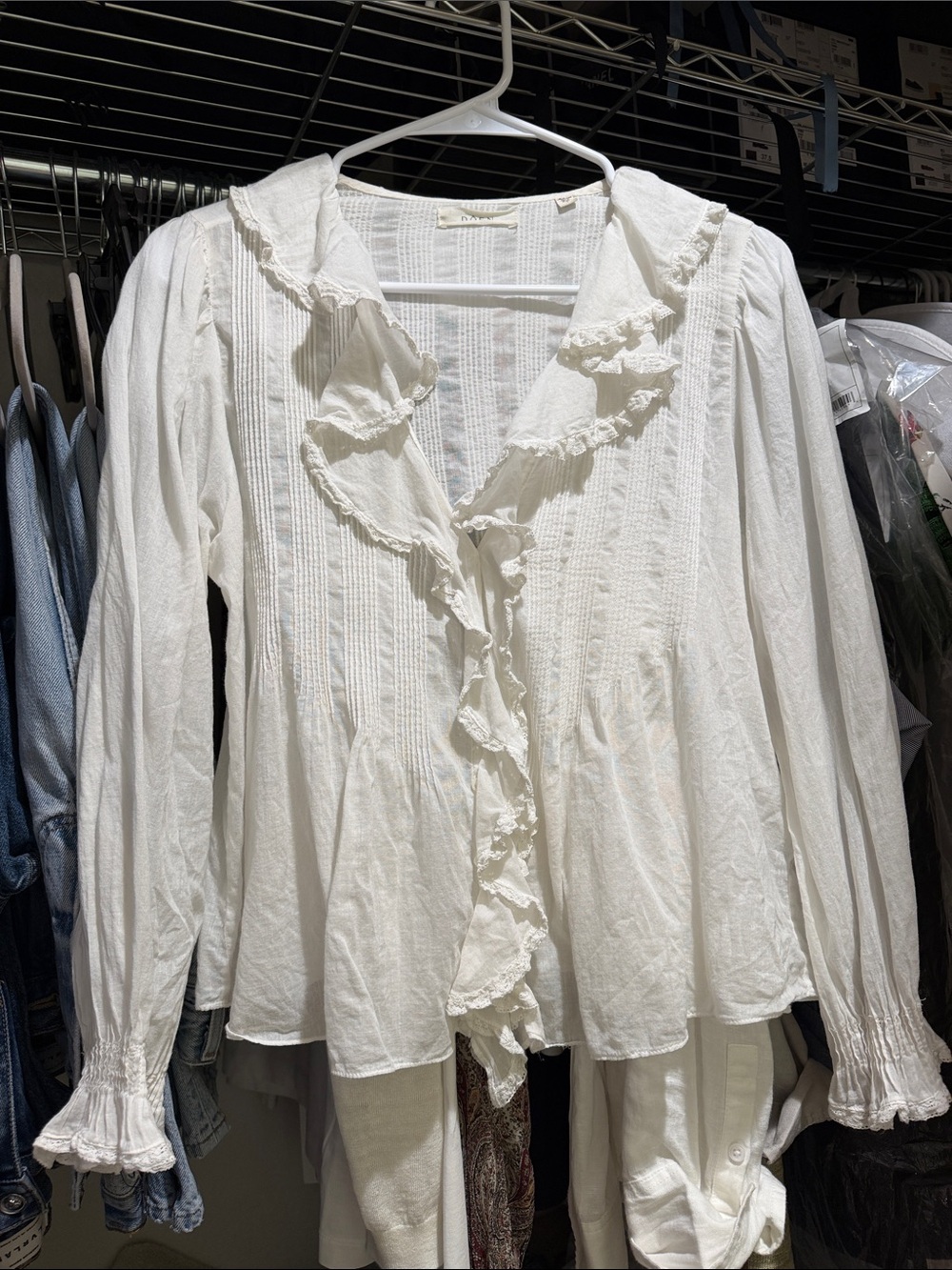 Doen Hardy Ruffle Pintuck Organic Cotton Small